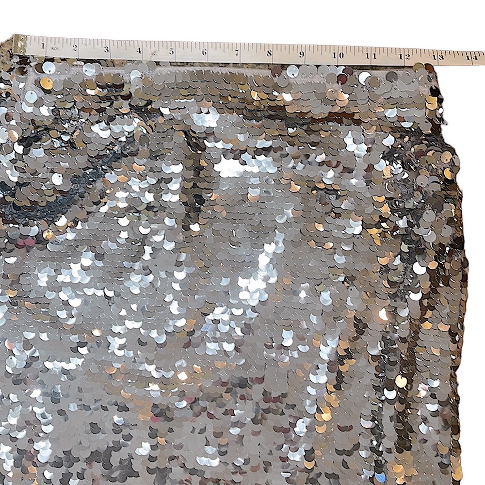 Halogen Silver Sequined Skirt SP - Picture 7 of 11